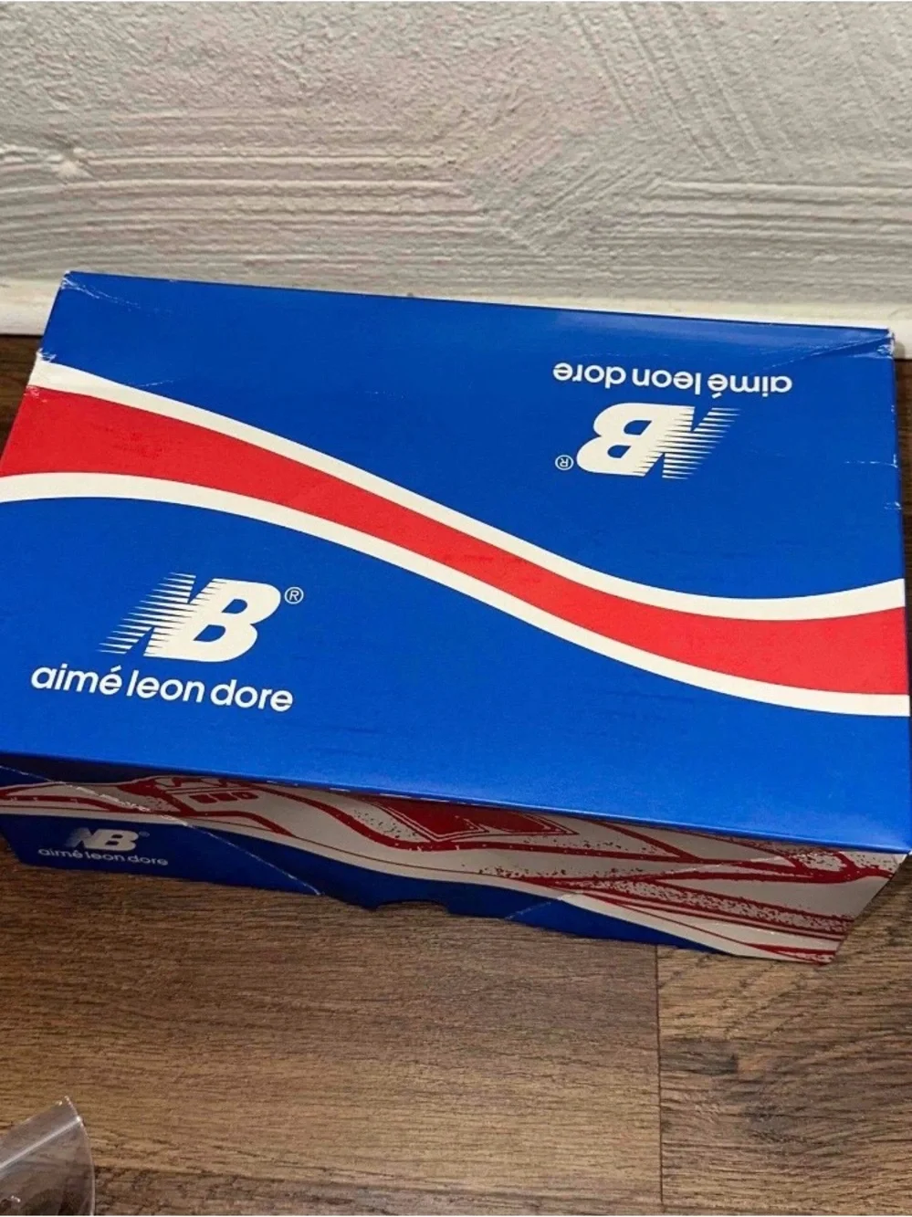 New Balance x Aime Leon Dore NB 550 Men’s Sneakers in White and Brown